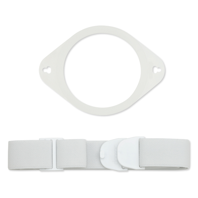 09075 0000 ostomy belt white plate